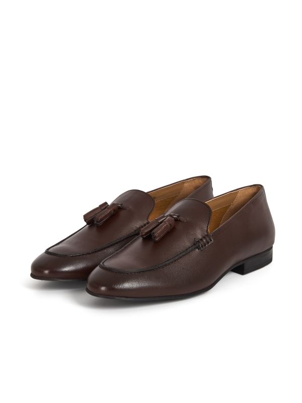 H by hudson bolton tassel loafers Outlet