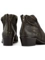 Heeled Boot Apisi Metallic Pewter